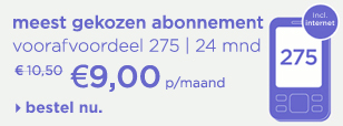 meest gekozen abonnement