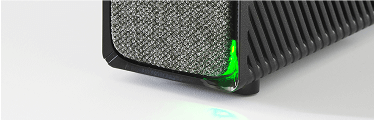 Modem met groen lampje